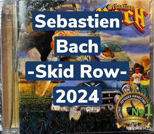 Cd диски с музыкой Sebastien Bach Skid Row