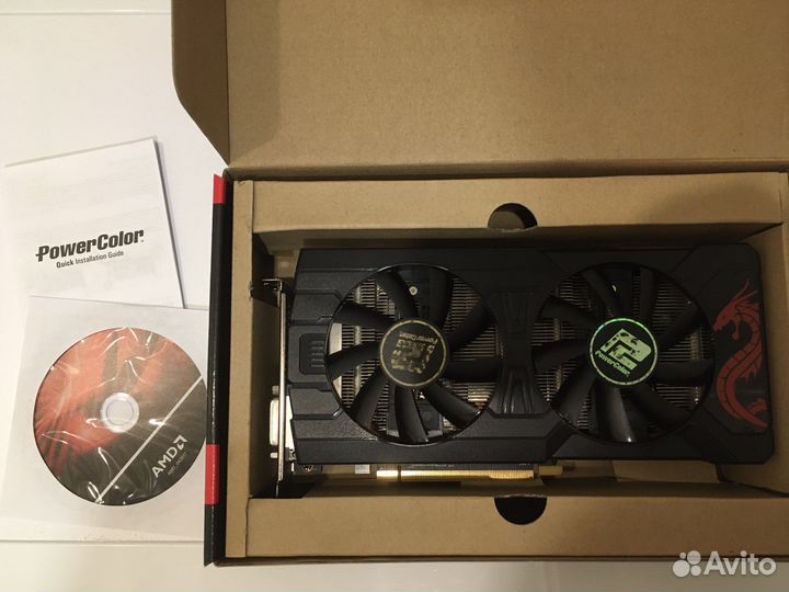 Видеокарта AMD Radeon RX 570 PowerColor