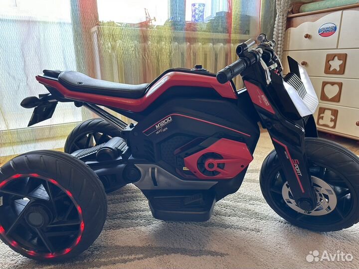 Детский электро мотоцикл