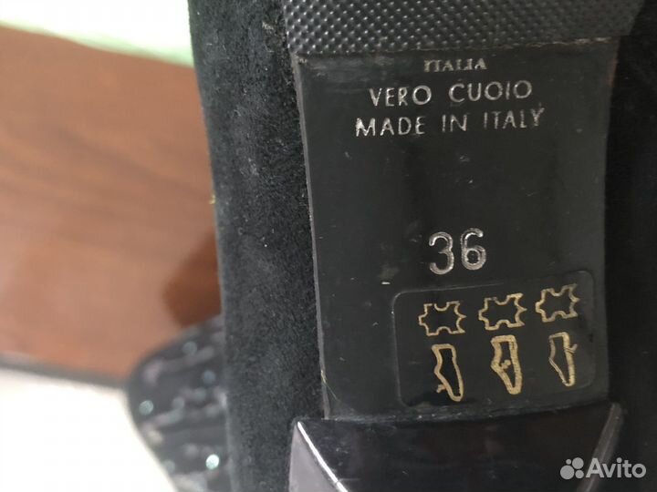 Alberto Gatti (Италия) осенне-весенние сапоги ориг