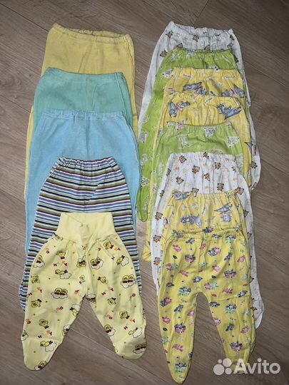 Детские вещи пакетом с рождения до года