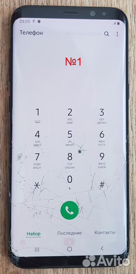 Дисплейные модули Samsung S8+, дефективные