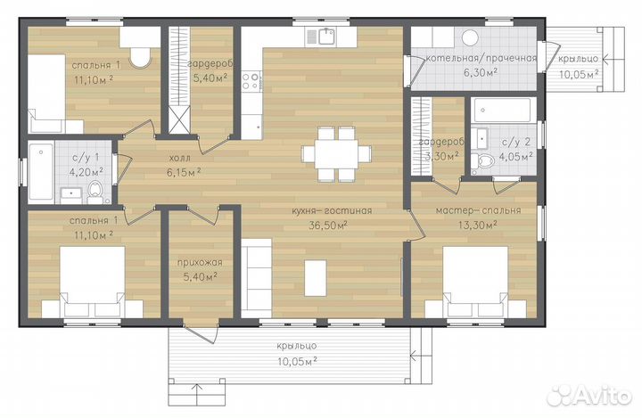 Каркасный дом 