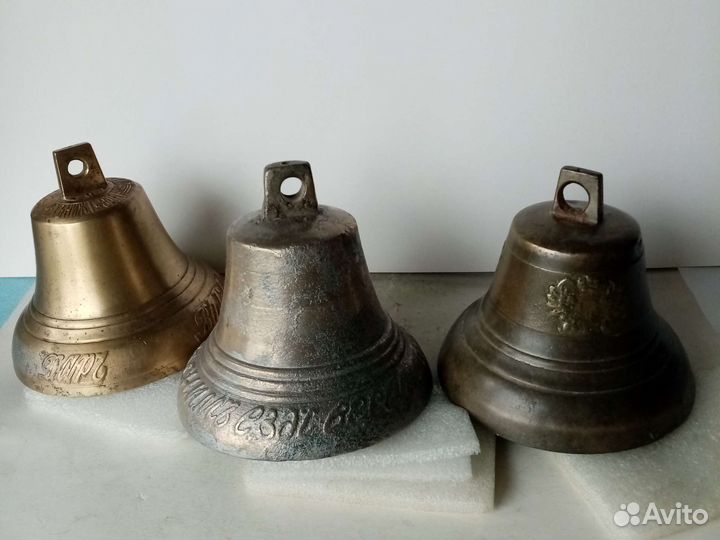 Колокольчики, колокола поддужные разные