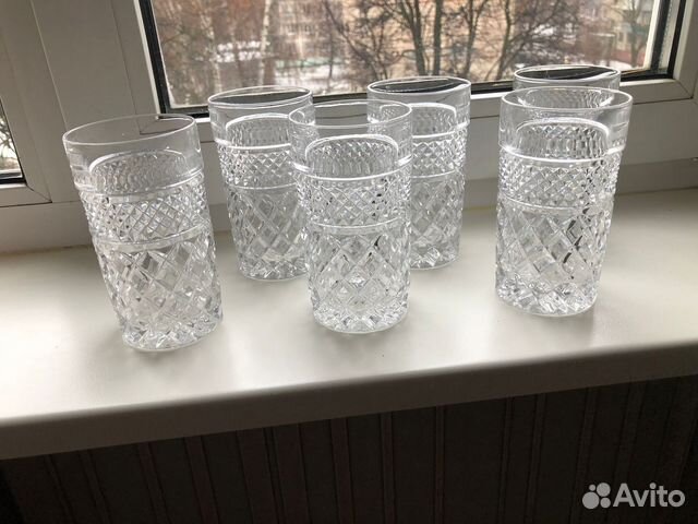 Хрустальные стаканы
