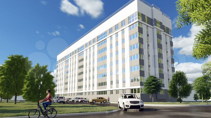 3-к. квартира, 95,7 м², 1/8 эт.