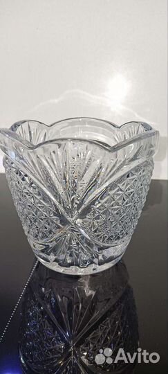 Хрустальная ваза, салатница, конфетница