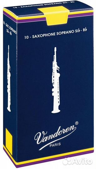 Трости для кларнета и саксофона Вандорен Tradition