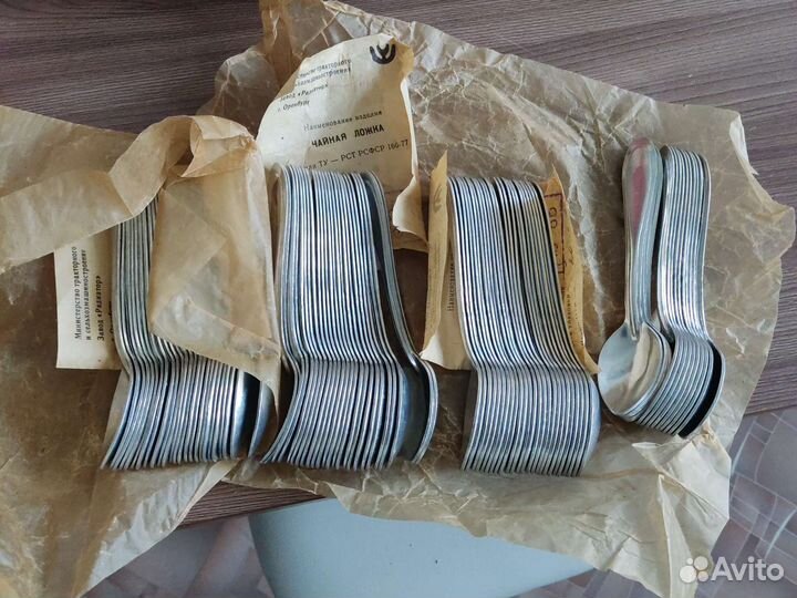 Чайные ложки (упаковка 25 шт., алюминий)