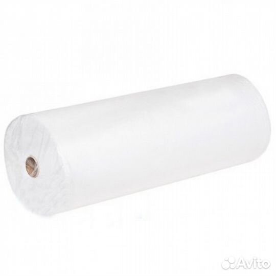 Салфетка 30*40 одноразовая в рулоне, белая, 100 шт
