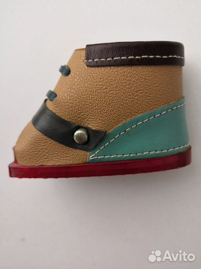 Сувенир игольница башмачок сандалик СССР сувенир