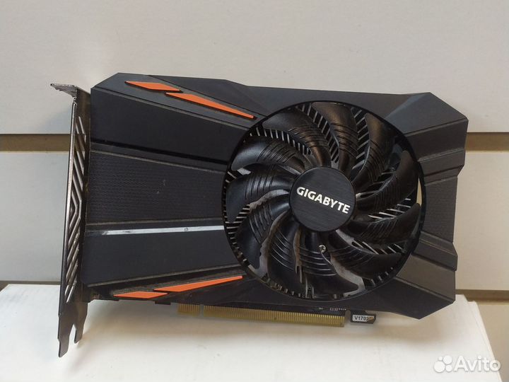 Видеокарта gigabyte GV-RX550D5-2GD radeon RX 550