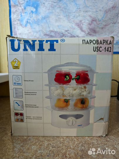 Пароварка unit usc-142