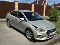 Hyundai Solaris 1.6 AT, 2018, 75 000 км, с пробегом, цена 1 500 000 руб.