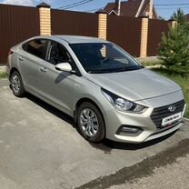 Hyundai Solaris 1.6 AT, 2018, 75 000 км, с пробегом, цена 1 500 000 руб.