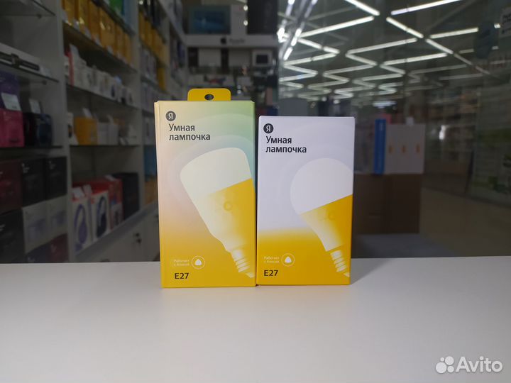 Умная лампочка Яндекс E27 (Новые, Гарантия)
