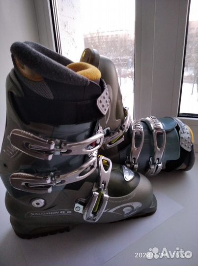 Легендарная модель Горнолыжных Ботинок Salomon