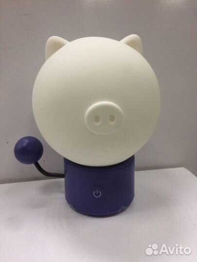 Ночник силиконовый свинка