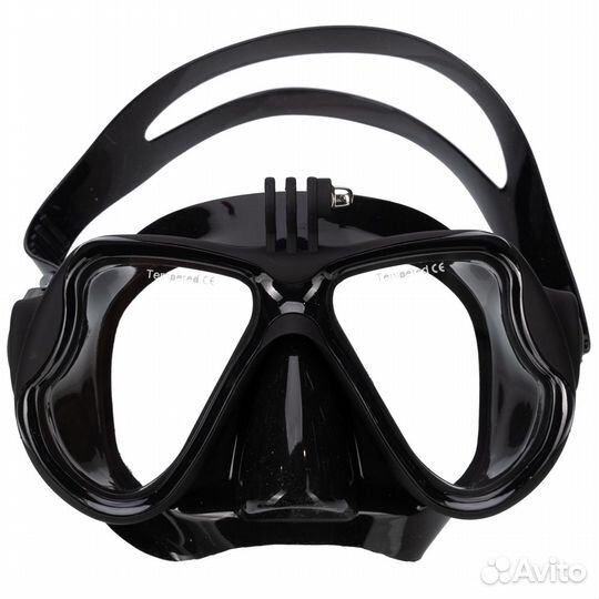 Маска для подводного плавания PWR с креплением для