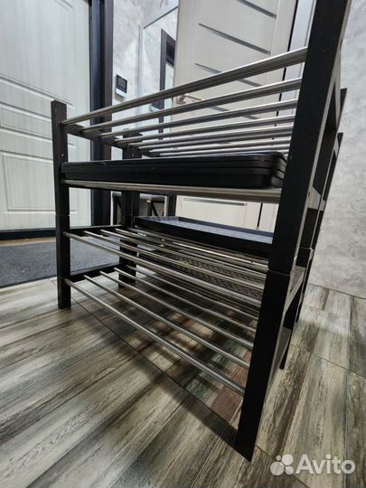 Стеллаж IKEA полка для обуви, вешалка IKEA