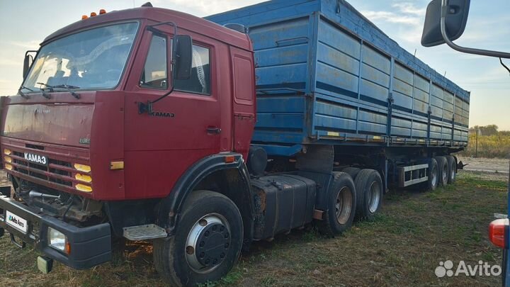 КАМАЗ 54115-15 с прицепом, 2007