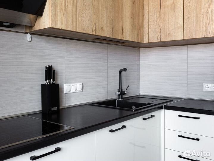 Кухня под потолок Угловая под потолок