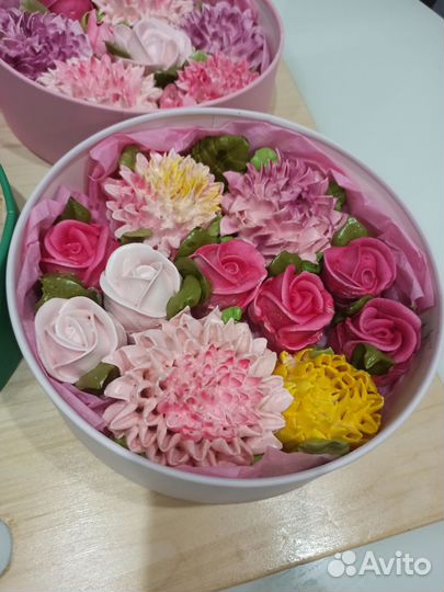 Зефирные цветы