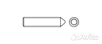 Винт уст. 10 х 20 DIN 914 (ISO 4027) вн/ш. А2