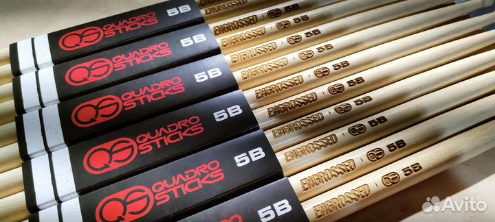 Барабанные палочки Quadrosticks 7A X5A X5B X2B 5B