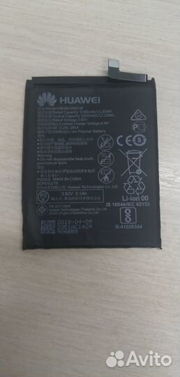 Аккумуляторная батарея на honor 9