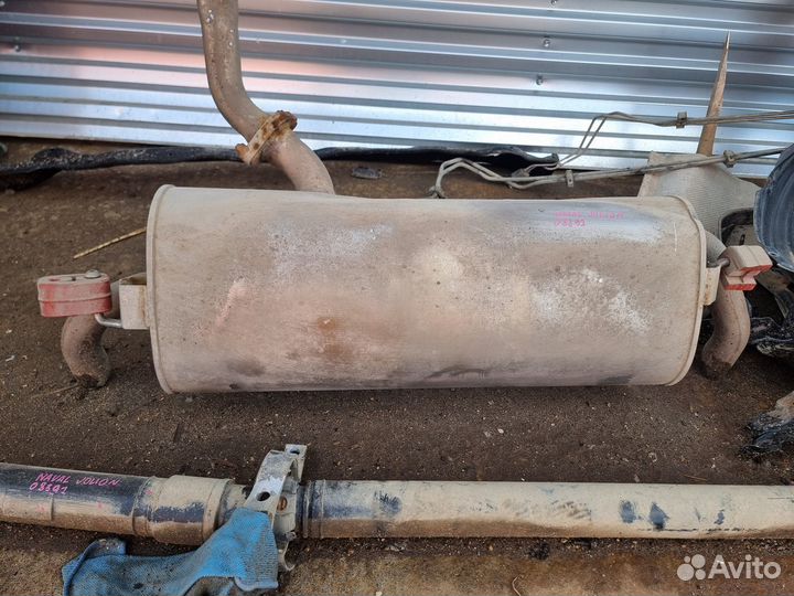 Глушитель резонатор в сборе Haval Jolion Хавал