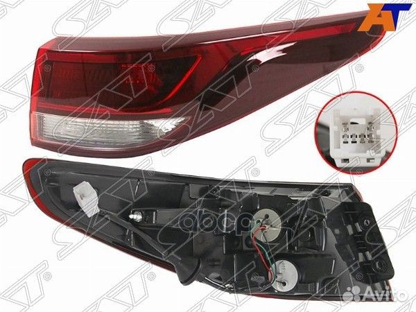 Фонарь задний KIA RIO 20- RH ST-223-19R8R Sat