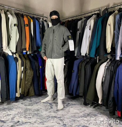 Ветровка Stone island водоотталкивающая оригинал