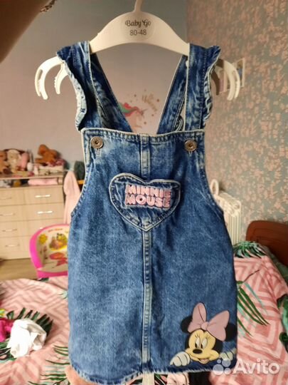 Пакет одежды на девочку 86-92-98