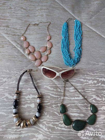 Новая бижутерия и очки HM