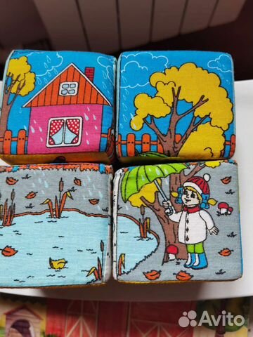 Кубики мягкие кубики