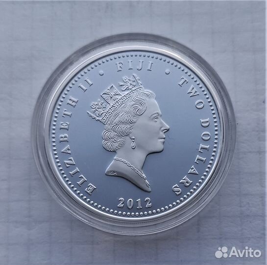 Фиджи 2 доллара 2012 г. Александр III - коронация