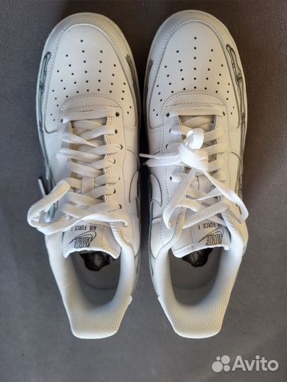 Nike Air Force 1 Low Skeleton Halloween Оригинал