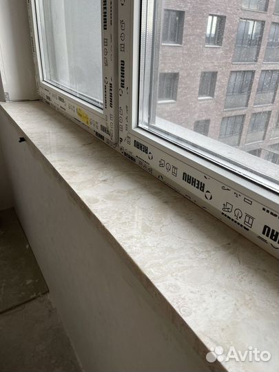 Подоконники из натурального камня мрамор