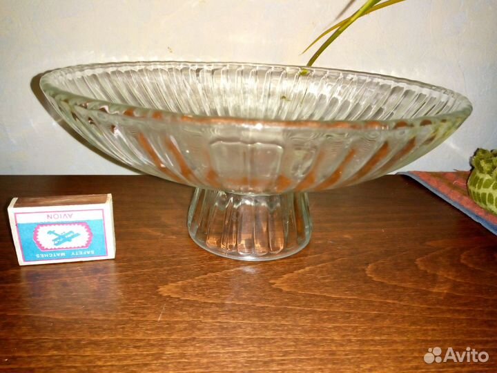 Вазы, рюмки, бокал из СССР середины прршлого века