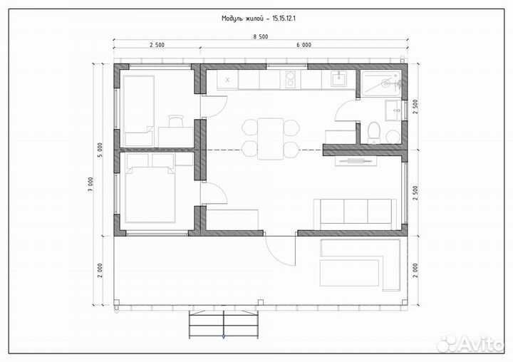 Модульные дома для семьи/Строим быстро и надёжно