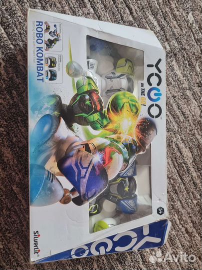 Игрушка Робокомбат на батарейках, б/у