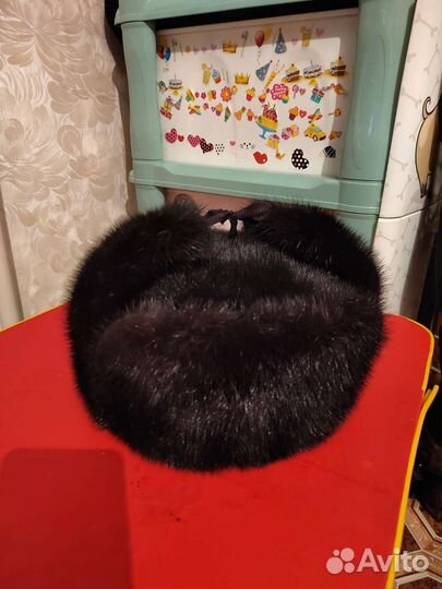 Мужская шапка, формовка норковая