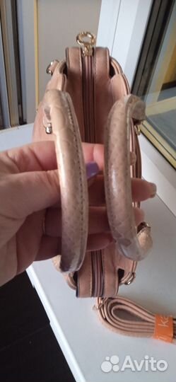 Новая пудровая сумка daniele patrici