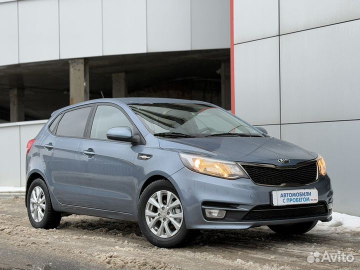 Kia Rio 1.6 МТ, 2015, 89 600 км