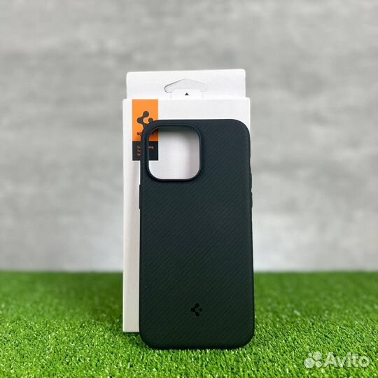 Spigen Mag Armor MagSafe 14 Pro/14 Pro Max черный