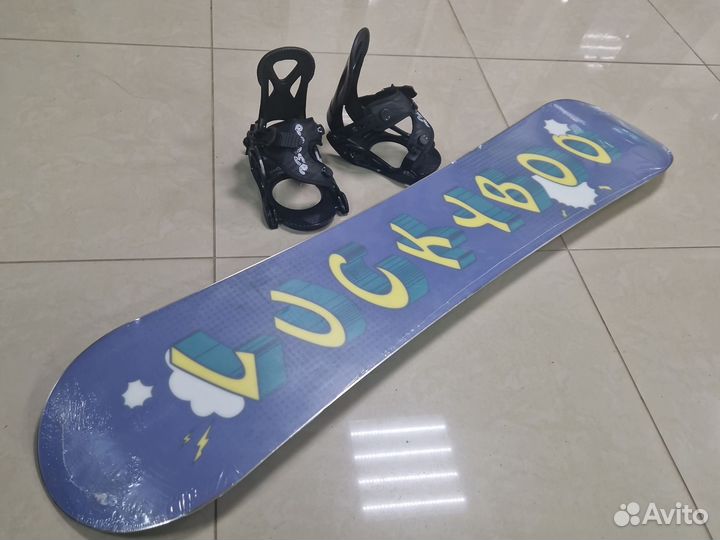 Сноуборд комплект детский (новый) Luckyboo 130