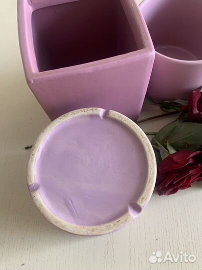 Кашпо керамическое ваза горшок для цветов