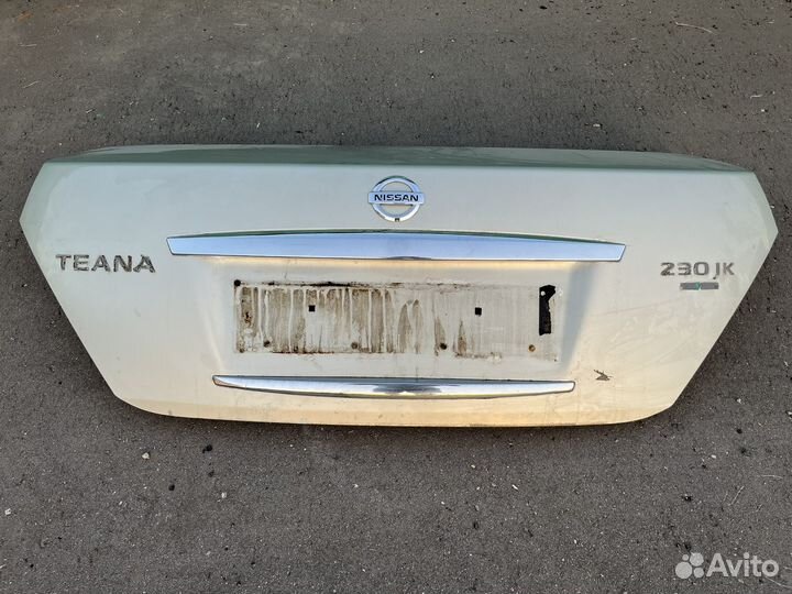 Nissan teana j31 крышка багажника