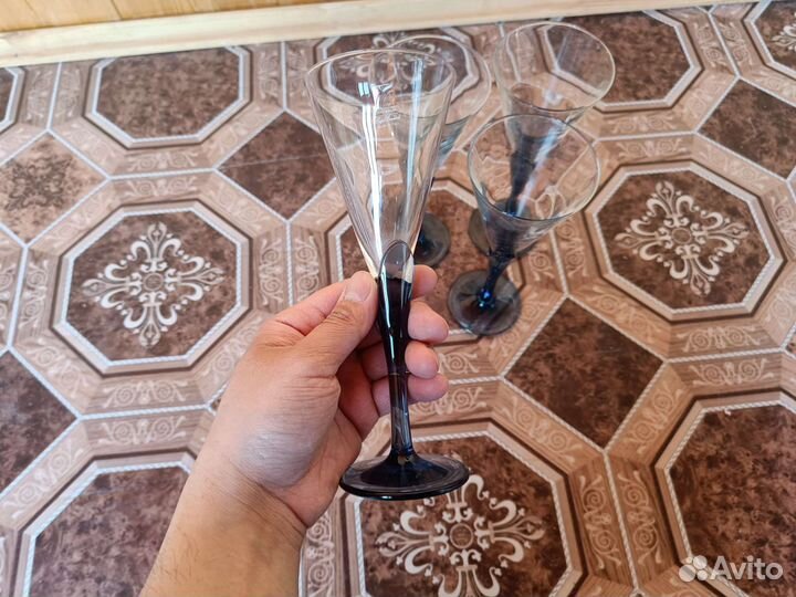 Бокалы коктейльные мартини Luigi Италия